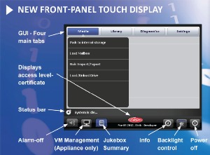 ArXtor Front-Panel Touch Display